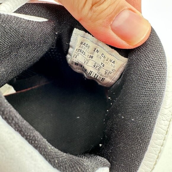 Nike Air Jordan B-2RUE Men Size 13 312523-106 White Metallic Silver Black Shoes - Picture 12 of 12